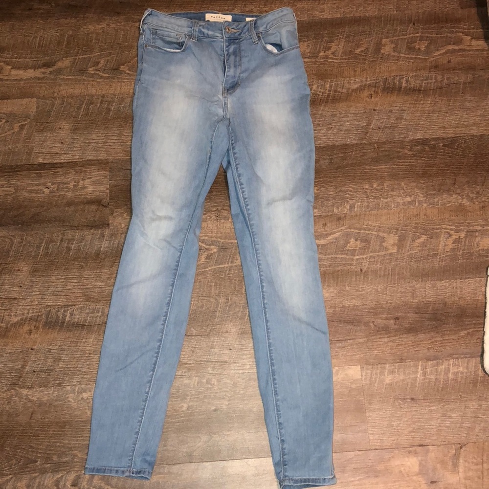 Light blue jeans